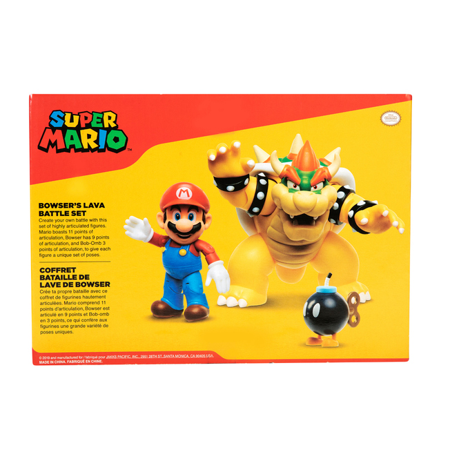 Super Mario - Bowser's Lava Battle Set