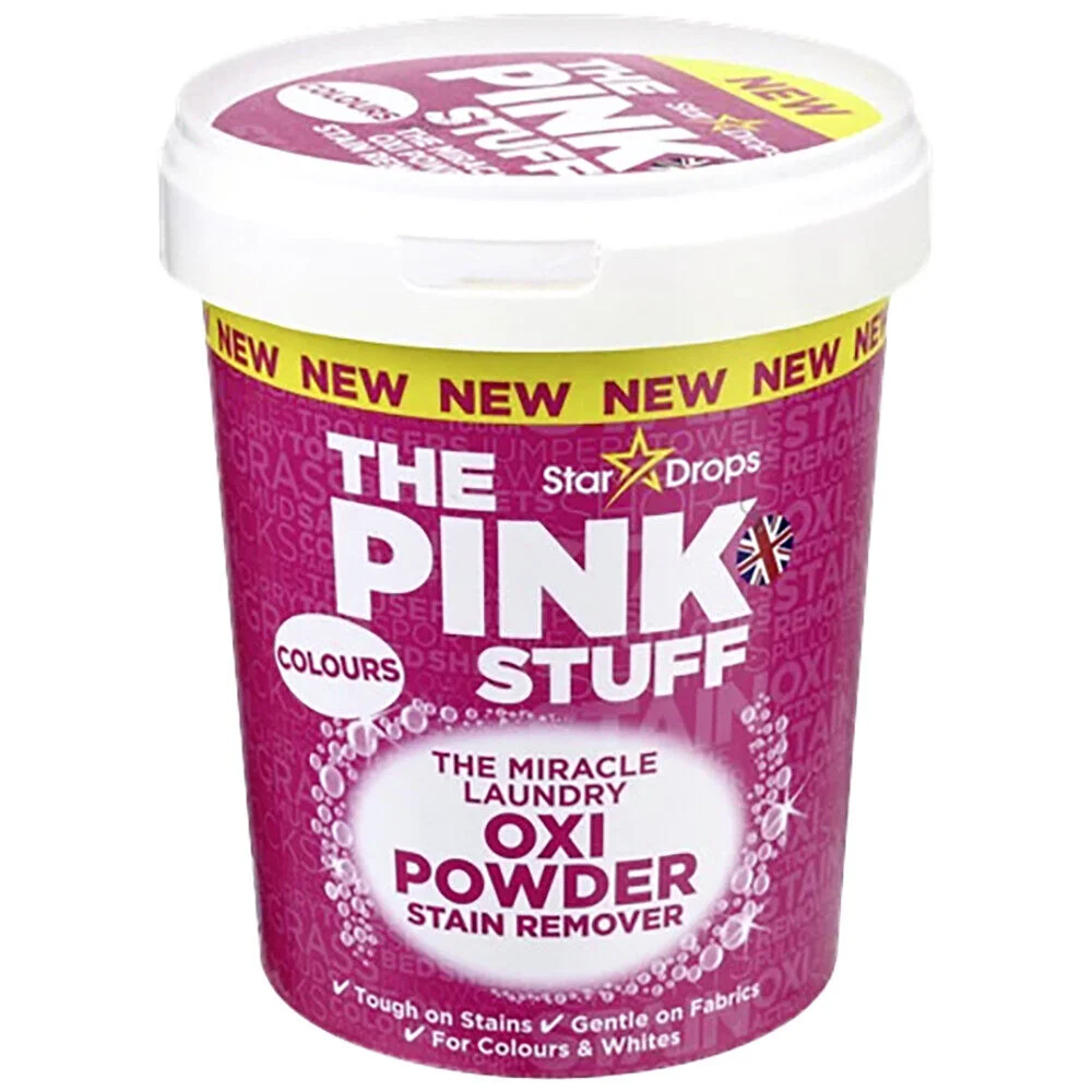 Détachant en poudre Pink Stuff vêtement couleur 1kg