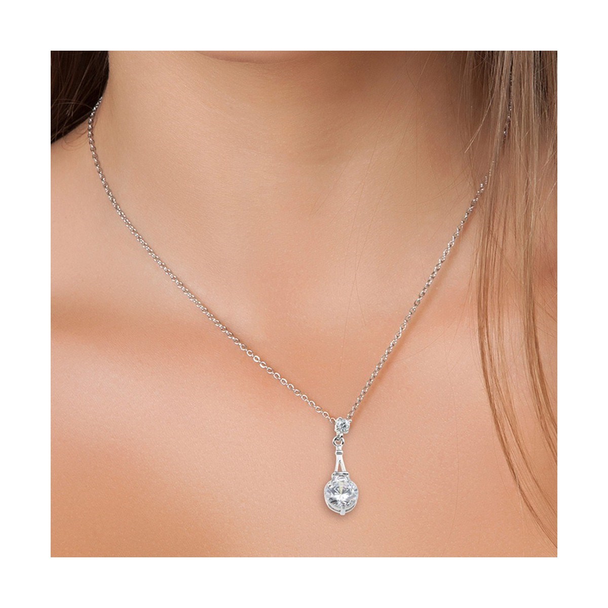 Collier Tour Eiffel SC Crystal