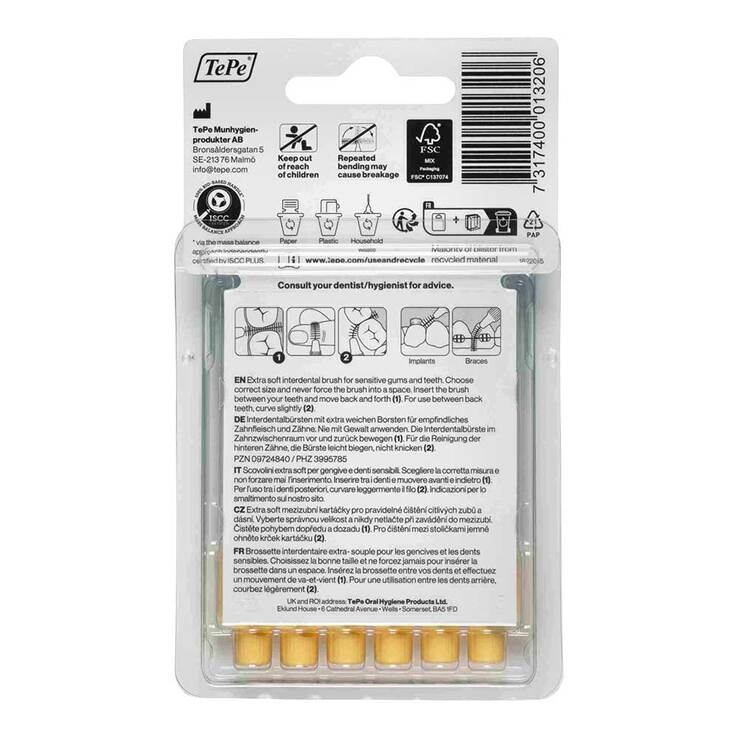 Tepe Interdentalbürste x-weich 0,7mm, 6 St