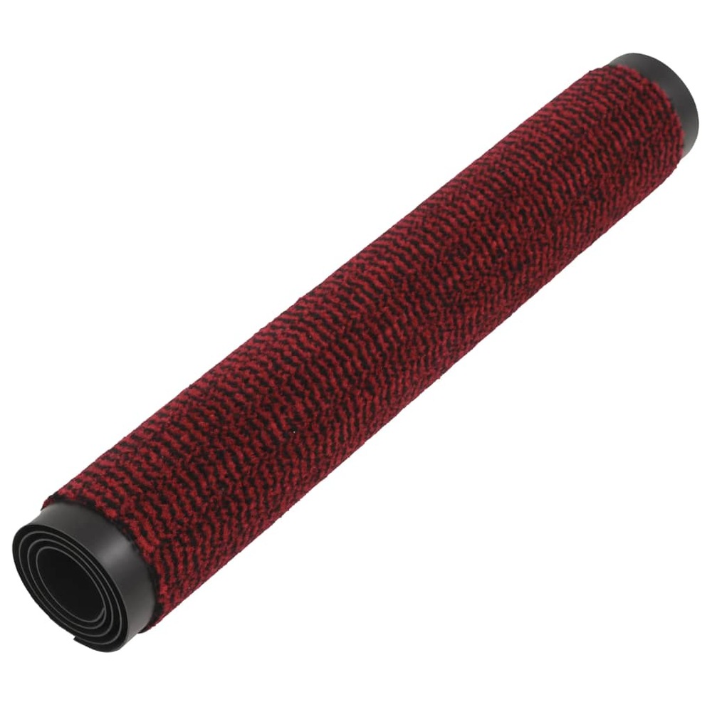 Paillassons rectangulaires 2 pcs 90 x 150 cm rouge