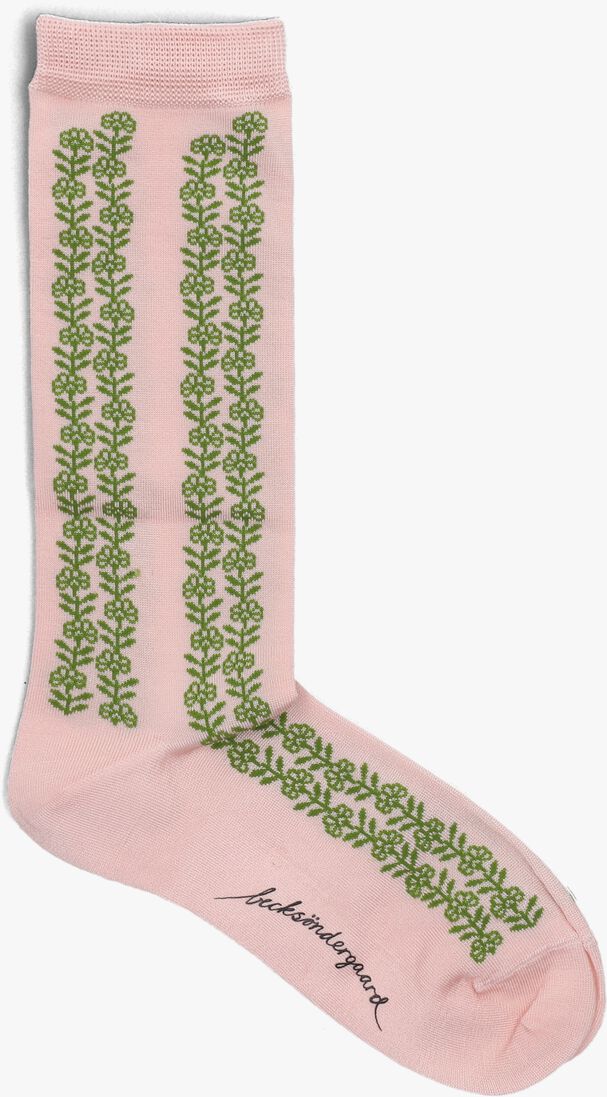 BECKSONDERGAARD roze becksondergaard sokken teila visca sock