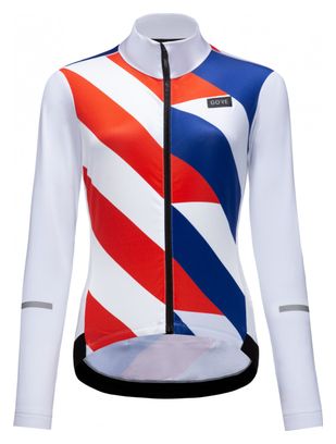 Maillot Manches Longues Femme Gore Wear Progress Thermo Blanc