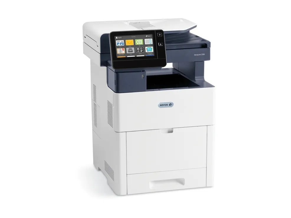Xerox VersaLink C505/X - Multifunktionsprinter - farve - LED - 216 x 356 mm (original) - A4/Legal (medie) - op til 43 spm (kopiering) - op til 43 spm (udskriver) - 700 ark - 33.6 Kbps - Gigabit LAN, USB vært, NFC, USB 3.0 - Sold