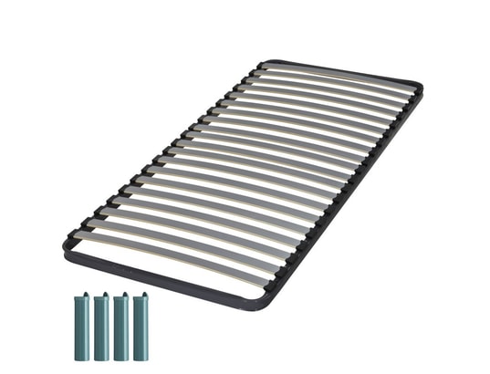 EBAC - Sommier  90 x 190 Sommier + jeu de pieds 90x190 c221 20 lattes