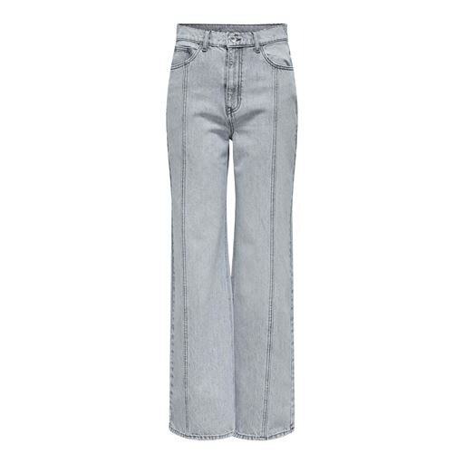 ONLY Dana-Hope Wide Jeans, Light Grey Denim, 27