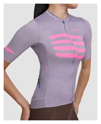 Maillot Manches Courtes Maap Sphere Pro Hex 2.0 Ash Violet Femme