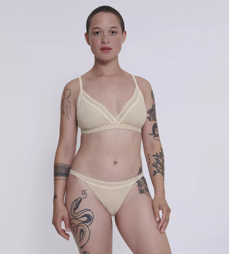 Sloggi sloggi GO Ribbed R Tanga C2P Grey combination