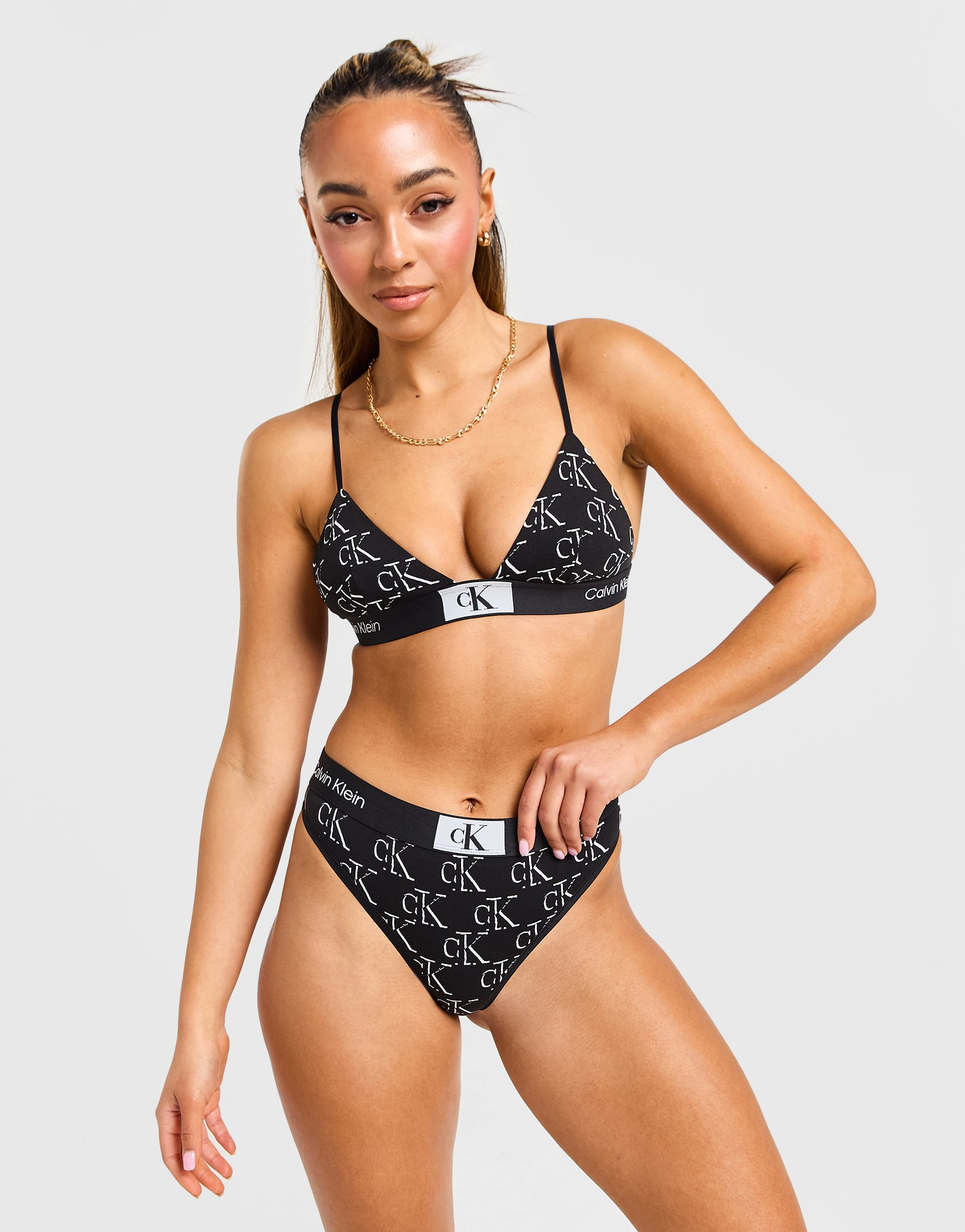 Calvin Klein Underwear Brassière de Sport Imprimé CK96