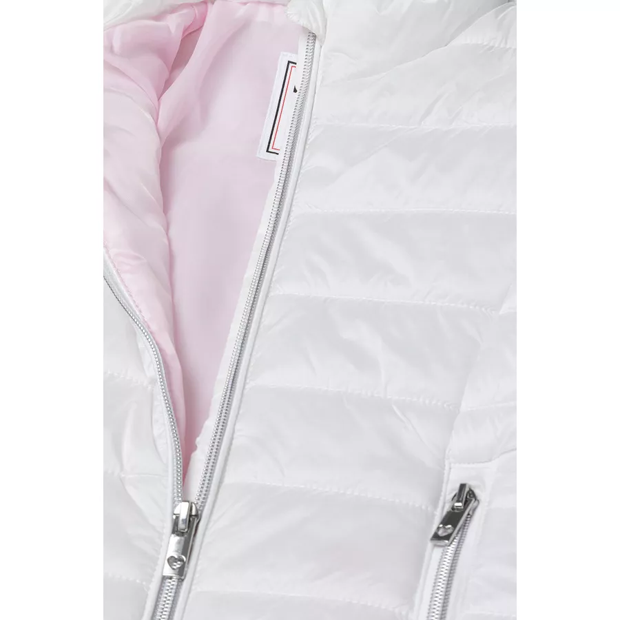 MINOTI Steppjacke mit Stehkragen Weiß