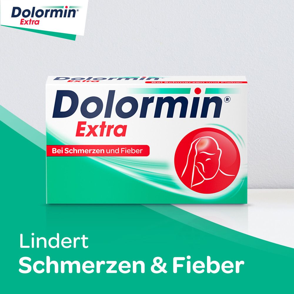 Dolormin Extra 400 mg Ibuprofen bei Schmerzen und Fieber