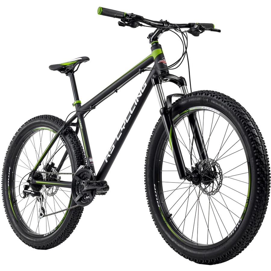 KS Cycling Mountainbike Hardtail 27,5 Xceed Schwarz-grün