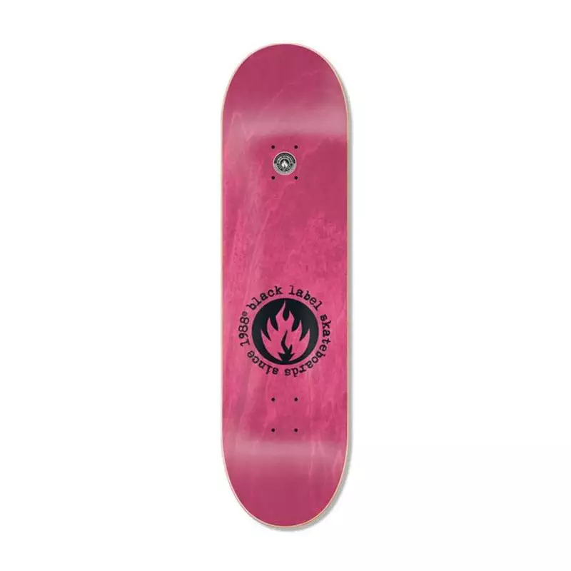Plateau skate BLACK LABEL Circle Flame 8.38