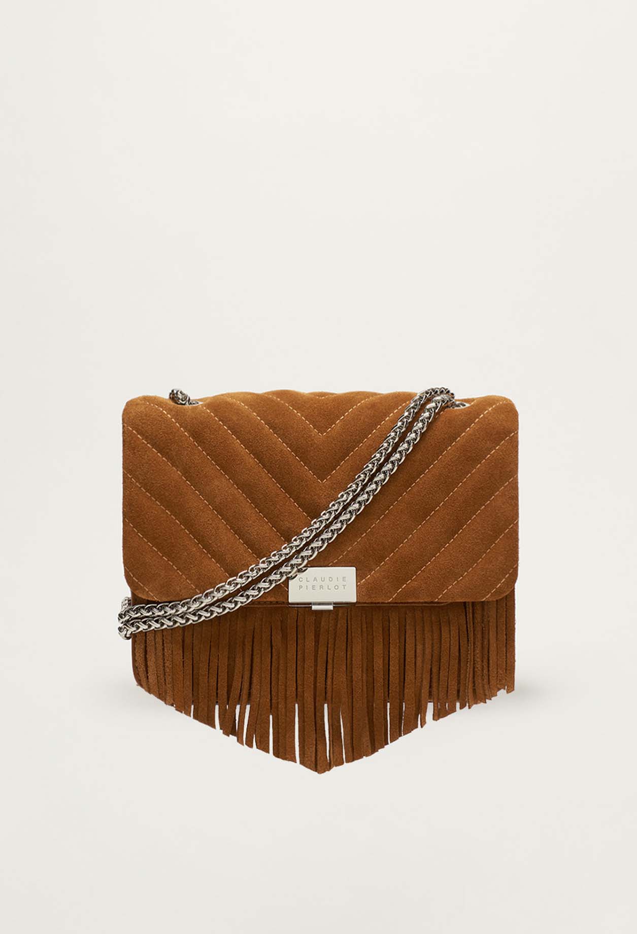 Sac Angela franges cuir