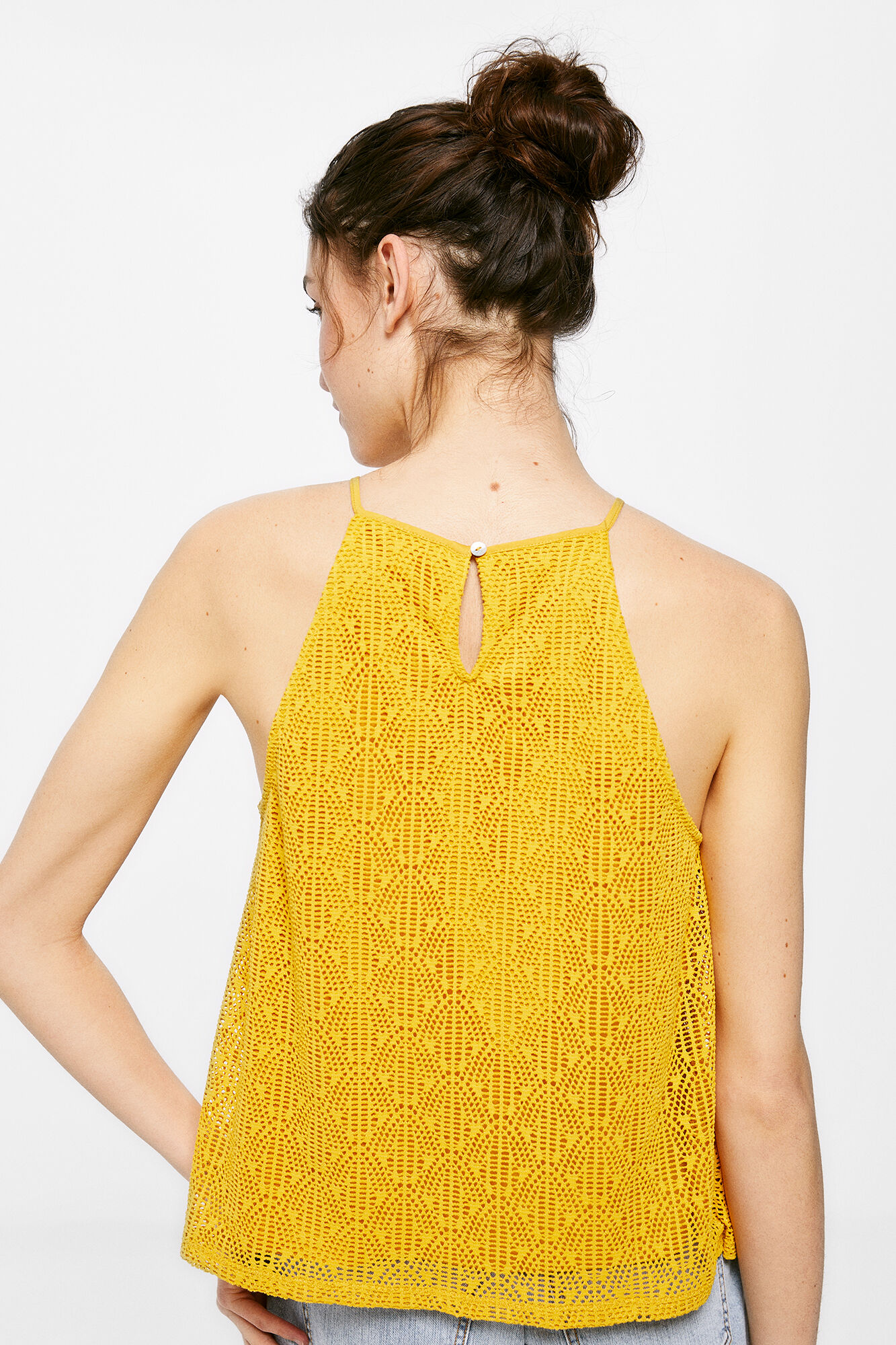 Camiseta Crochet Peak - Estampa Amarela