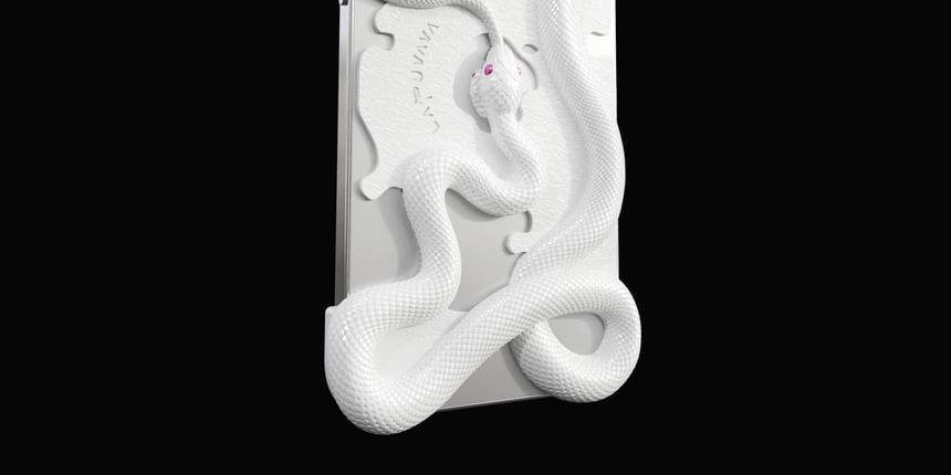 Krocalute - Slangenhoesje - iPhone 16 Pro Max / 16 Pro / 16 Plus / 16 / 15 Pro Max / 15 Pro / 15 Plus / 15 / 14 Pro Max / 14 Pro / 14 Plus / 14 / 13 Pro Max / 13 Pro / 13