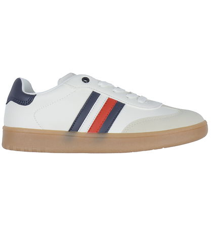 Tommy Hilfiger Schuhe - Striped Lace Bis Sneakers - Beige/Off Wh