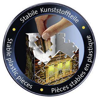 Ravensburger 3D Puzzle Freiheitsstatue bei Nacht 12596 - Das berühmte Bauwerk in New York als Night Edition mit LED