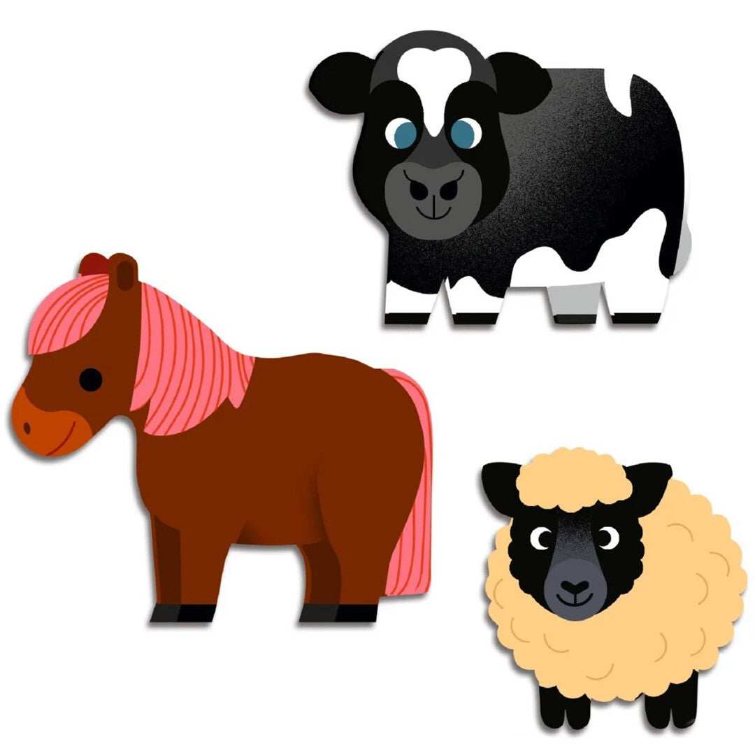 Djeco stickers boerderijdieren - 62st