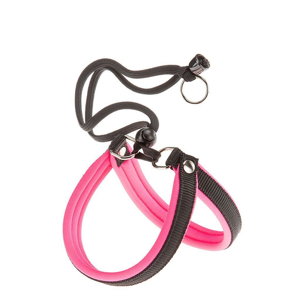 Ferplast harnais ergonomique pour chiens agila fluo 2, ajustement parfait, fermeture pratique avec lacet, rembourrage souple, a=b