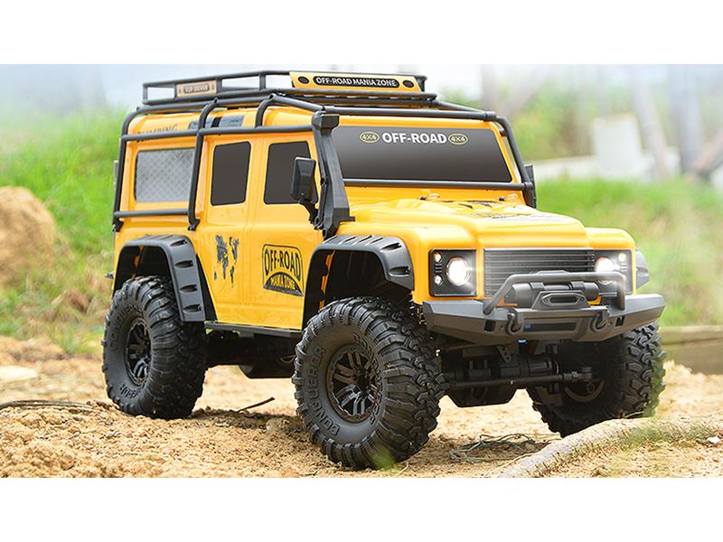 Amewi Scale Crawler Dirt Climbing SUV, Safari RTR, 1:10 Geländegängiger 4x4 SUV für Einsteiger