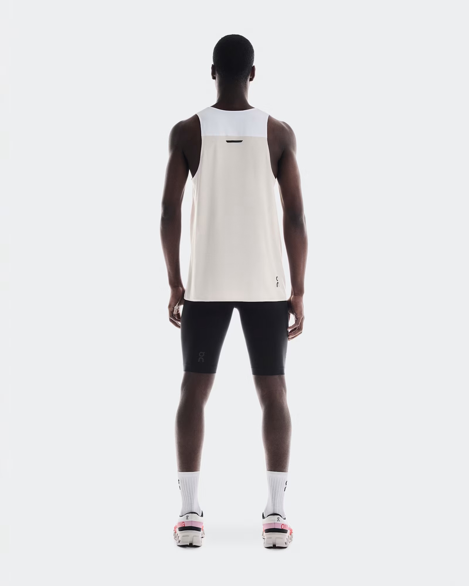 Performance Tank Herre White/Silver