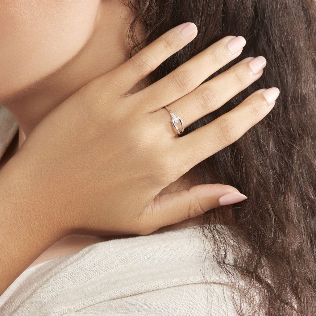 Bague Cyranna Or Blanc Diamant