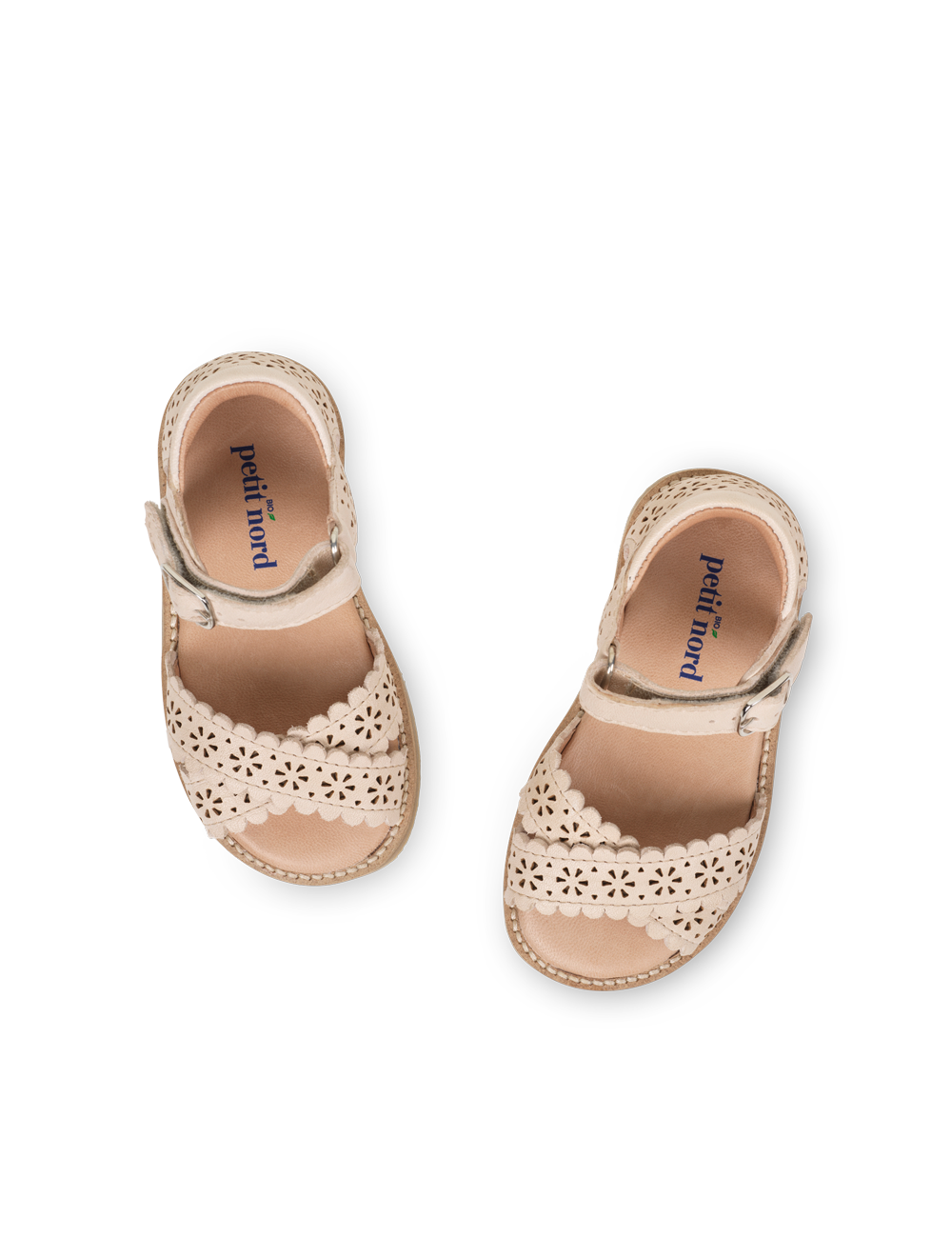 Crossover Scallop Flower - Cream