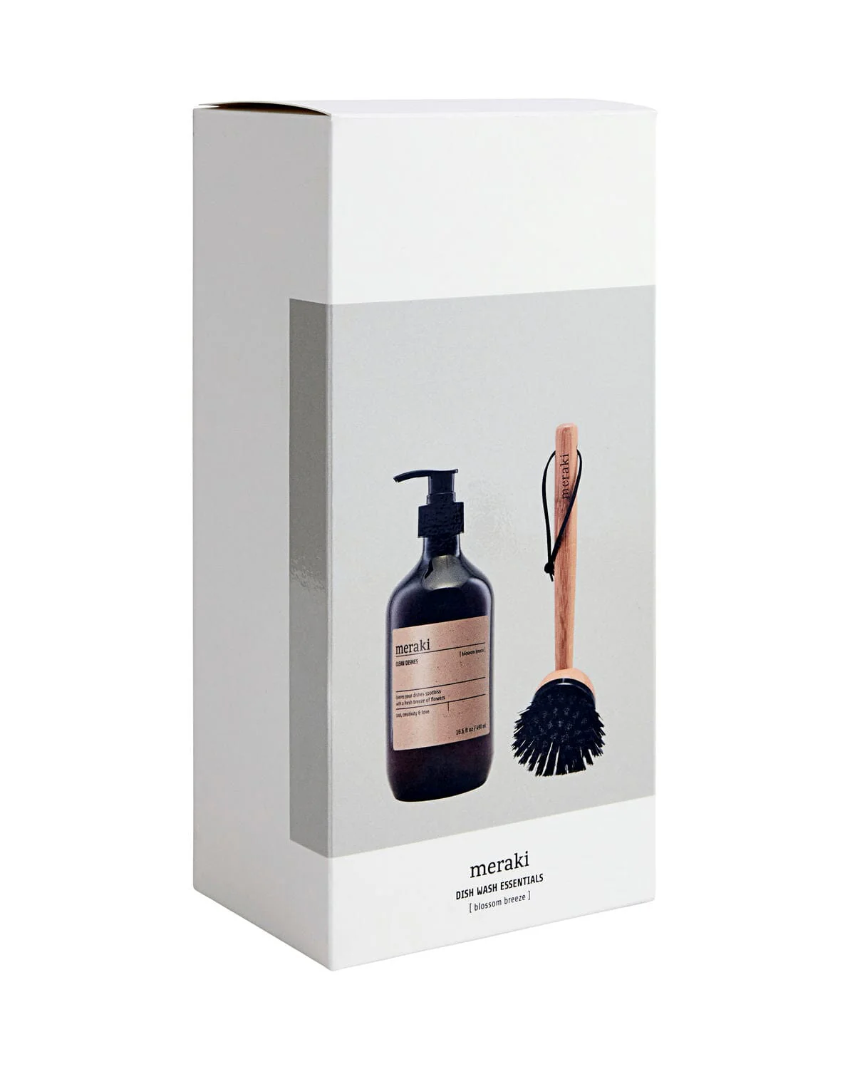 Meraki Gift box blossom breeze dish wash essentials white