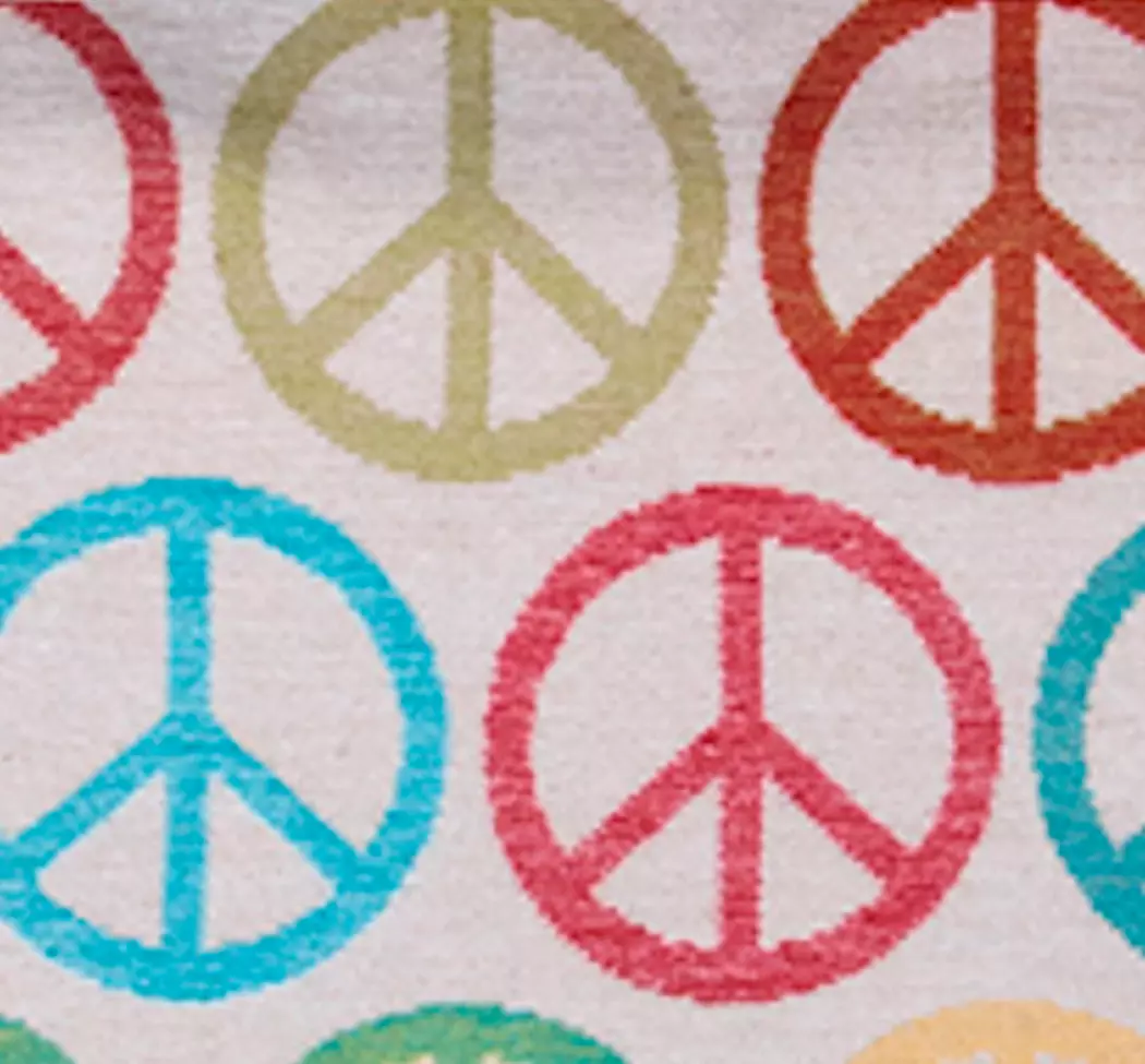 Kuscheldecke Peace 150 x 200 cm