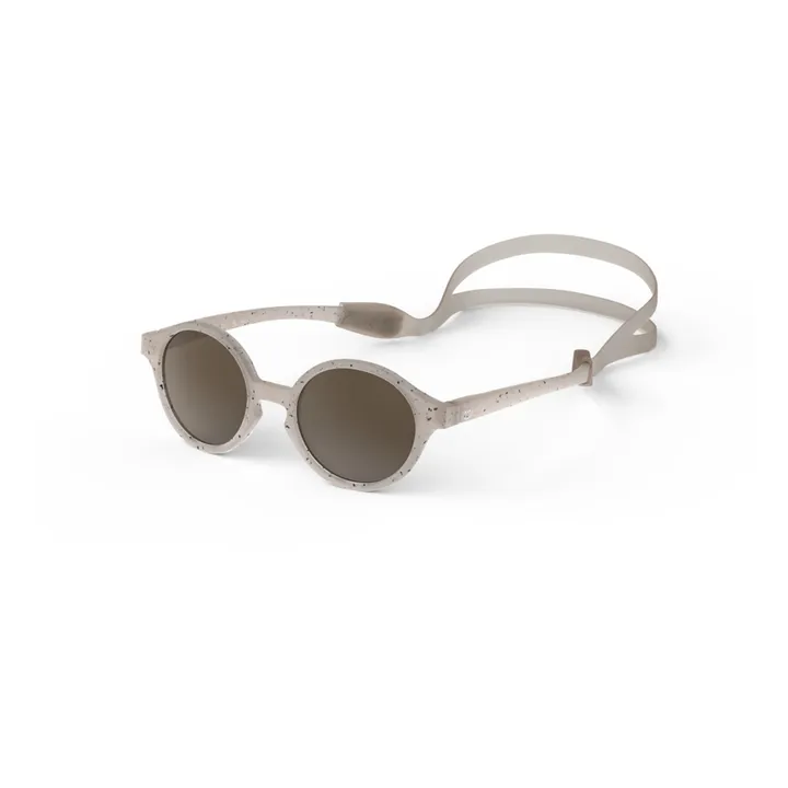 IZIPIZI Lunettes de Soleil #D Effet Moucheté Kids | Ecru