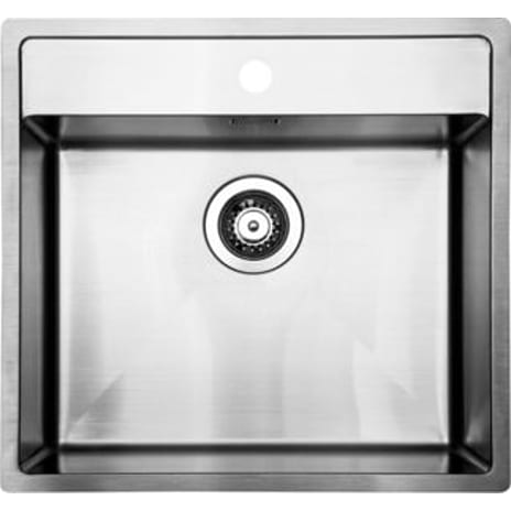 Intra Juvel Intra Baltic køkkenvask 490x380 mm med strainer. Til nedfældning
