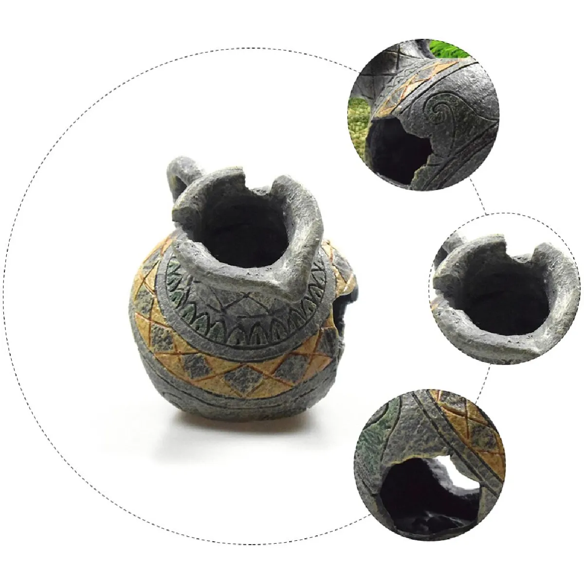 Universal Vase cache-cache