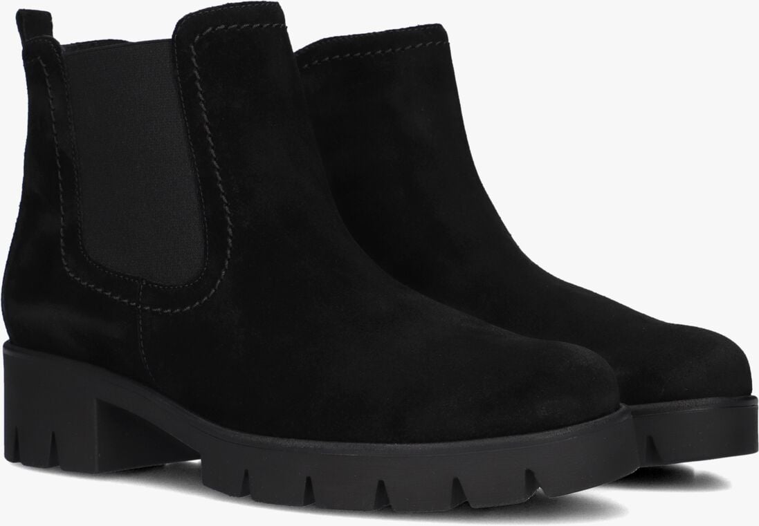 zwarte gabor chelsea boots 710