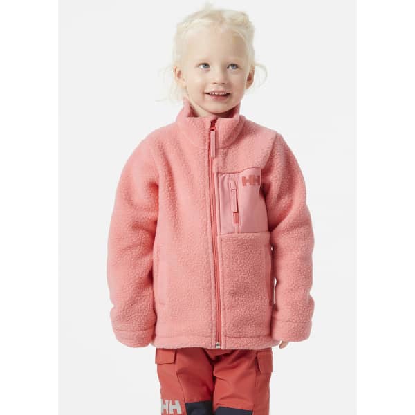 Veste polaire HELLY HANSEN K CHAMP PILE JKT CORAL ALMOND