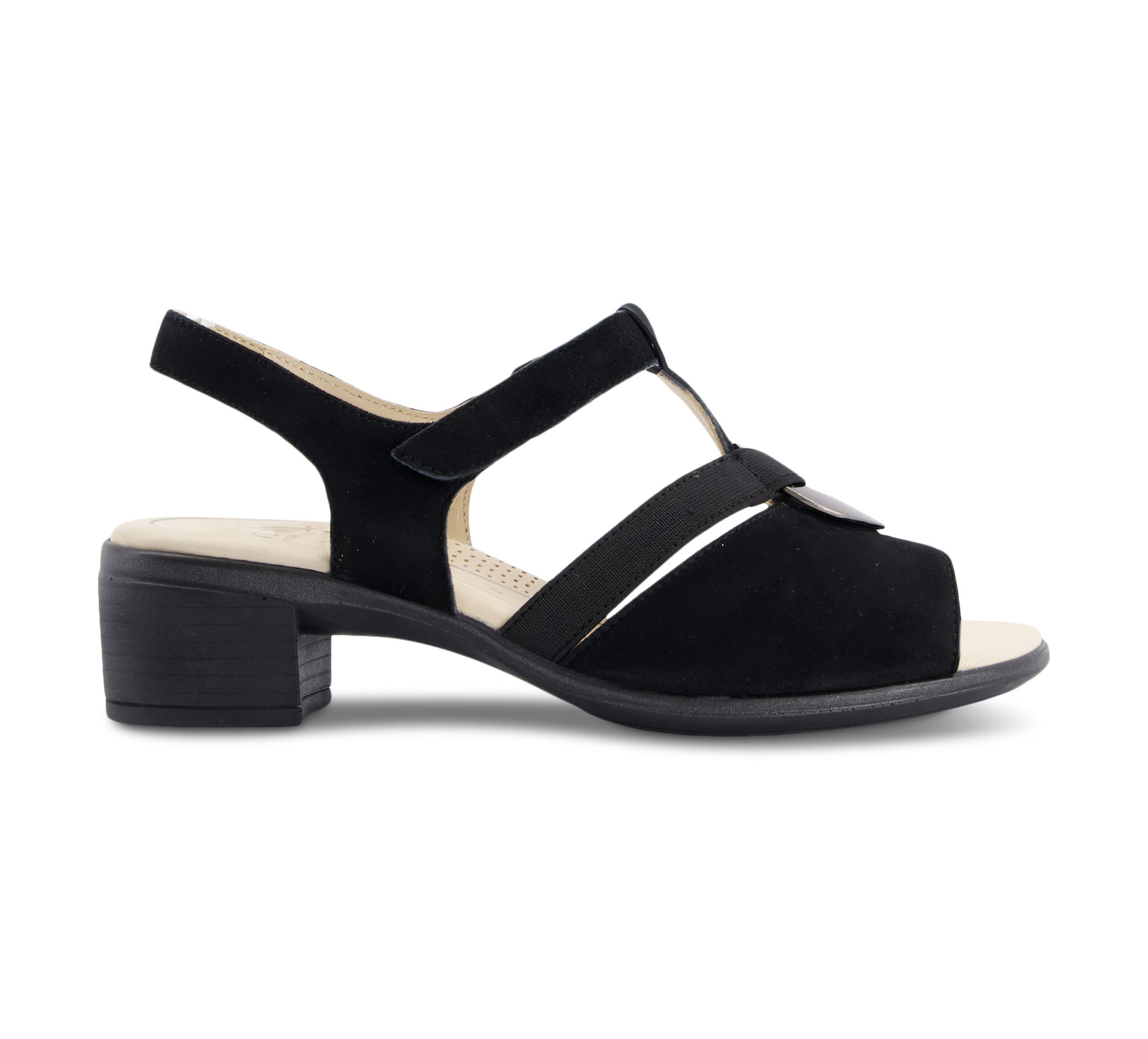 Ara Lugano - Riemchensandalen schwarz