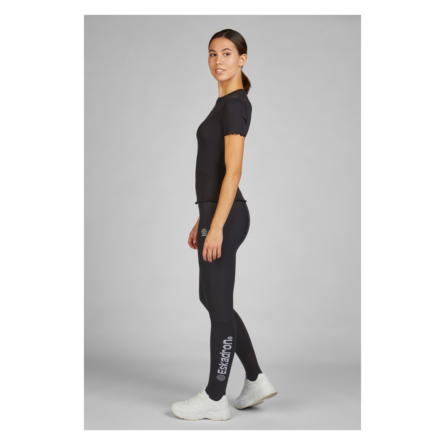 ESKADRON Dynamic T-Shirt Rib  - black