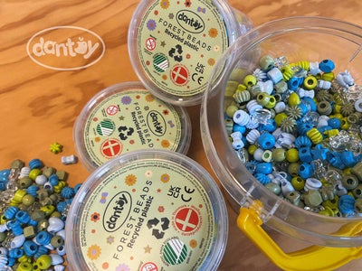 Dantoy Pastel Forest Perler Large 520 Stk