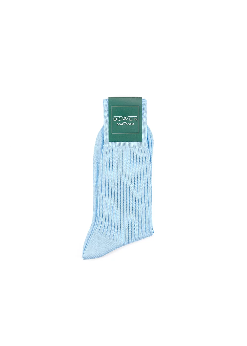 CHAUSSETTES HAUTES COTON CIEL