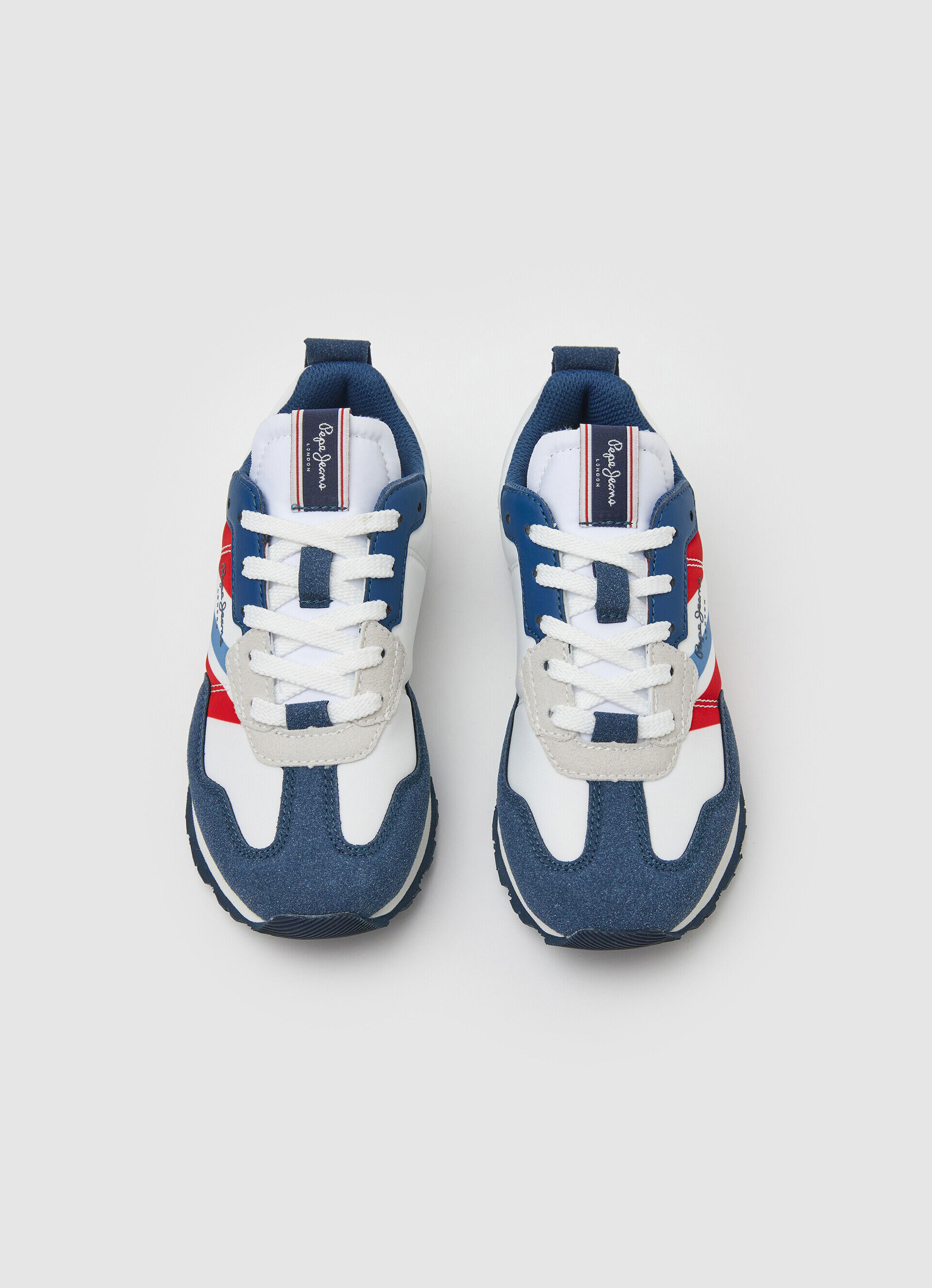 Tênis FOSTER com estampa combinada - azul oceano