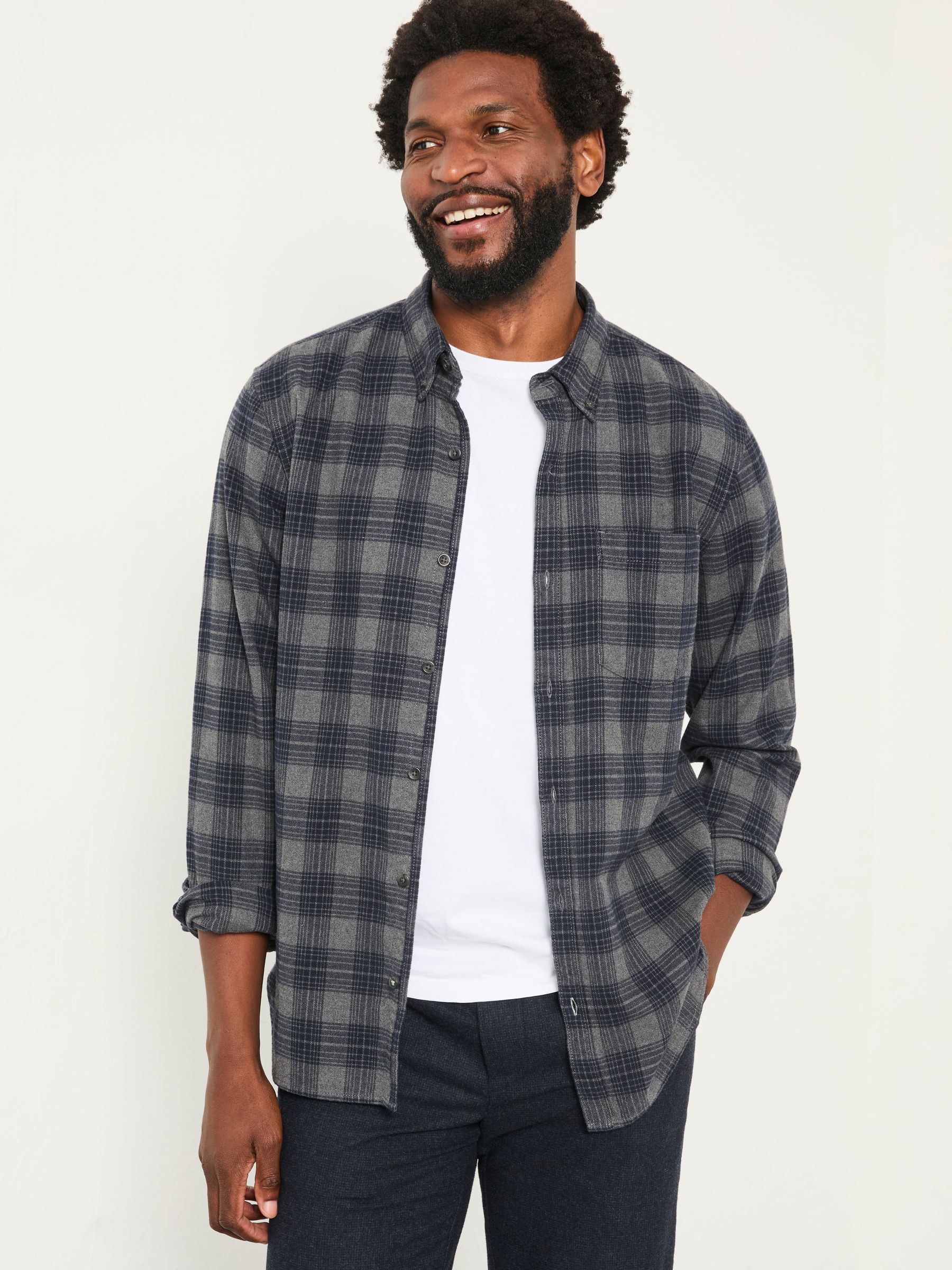 FatFace Long Sleeve Check Shirt