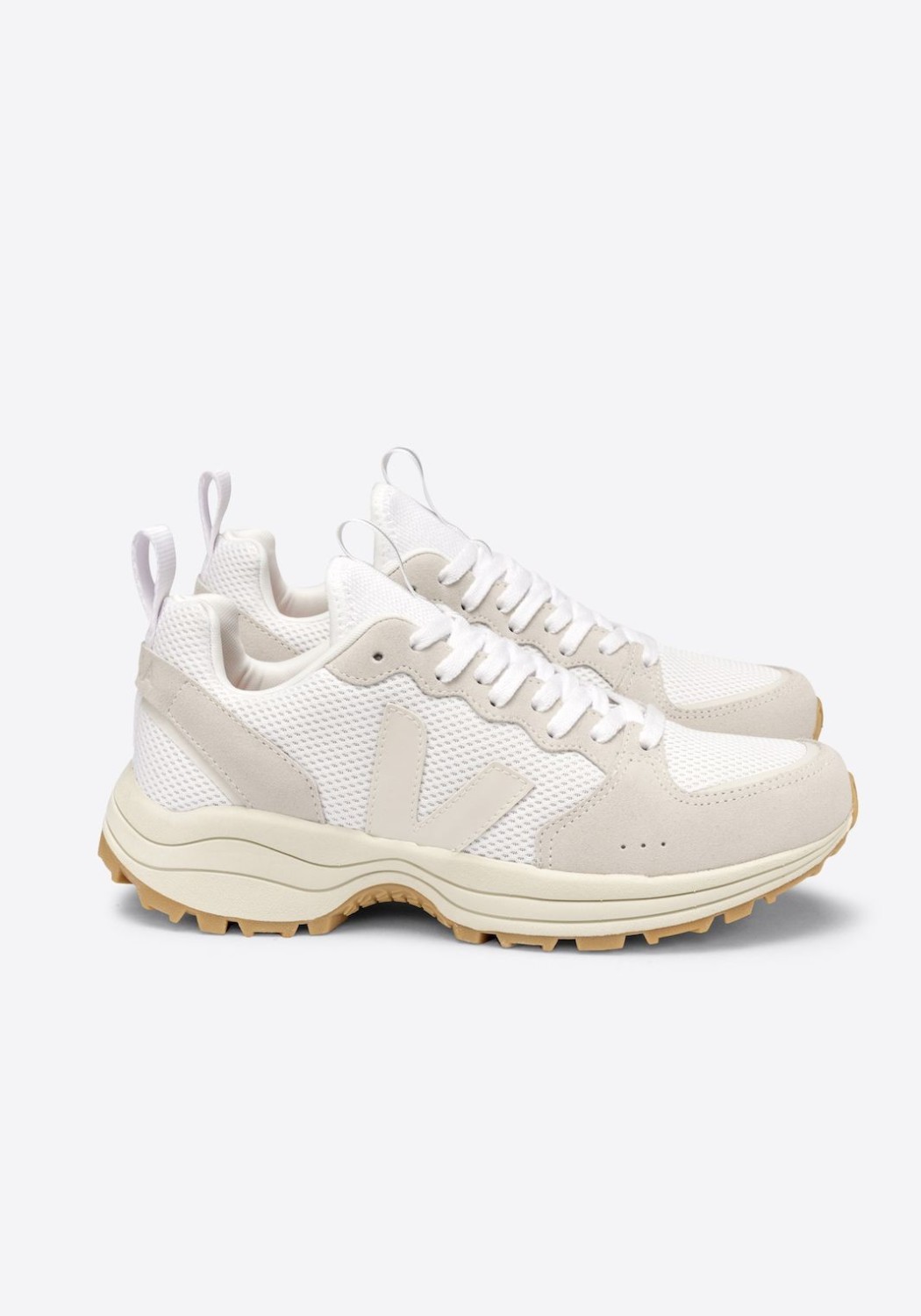 Veja Sneaker Venturi Alveomesh White Pierre Natural
