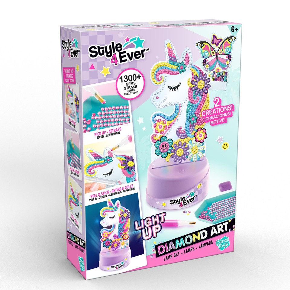 Style 4 Ever - Diamond Art Lampesæt