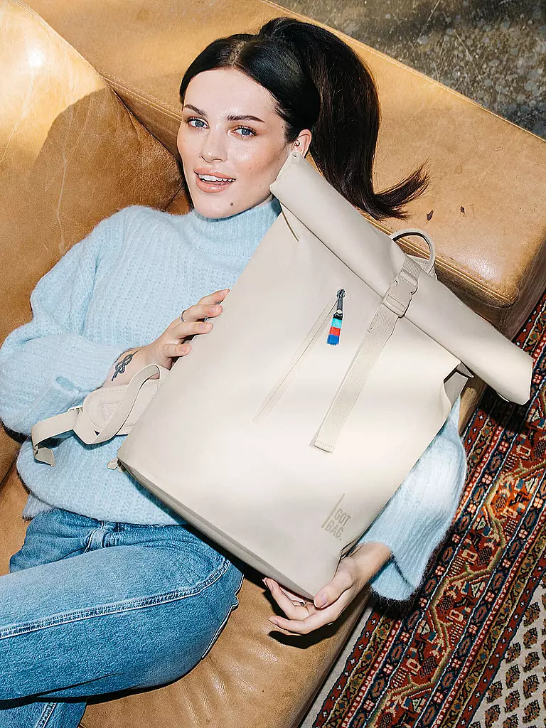 GOT BAG Rucksack ROLLTOP LITE creme