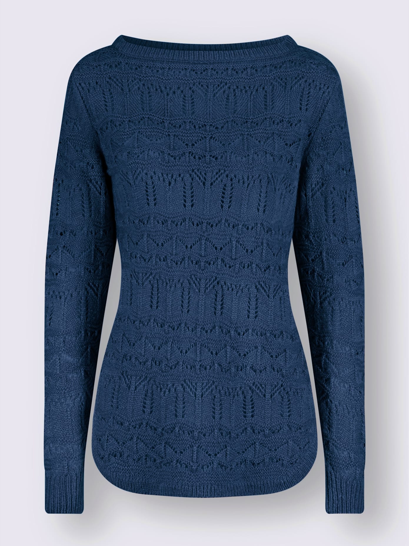 Pull ajouré affinant