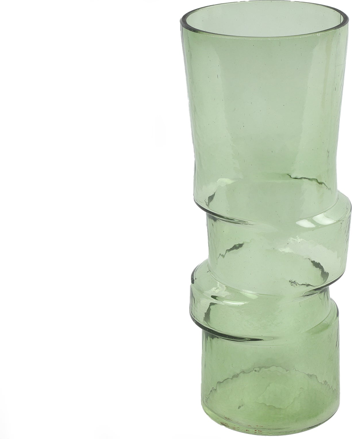 Countryfield vaas Arabella groen D 13,5 H 30 cm
