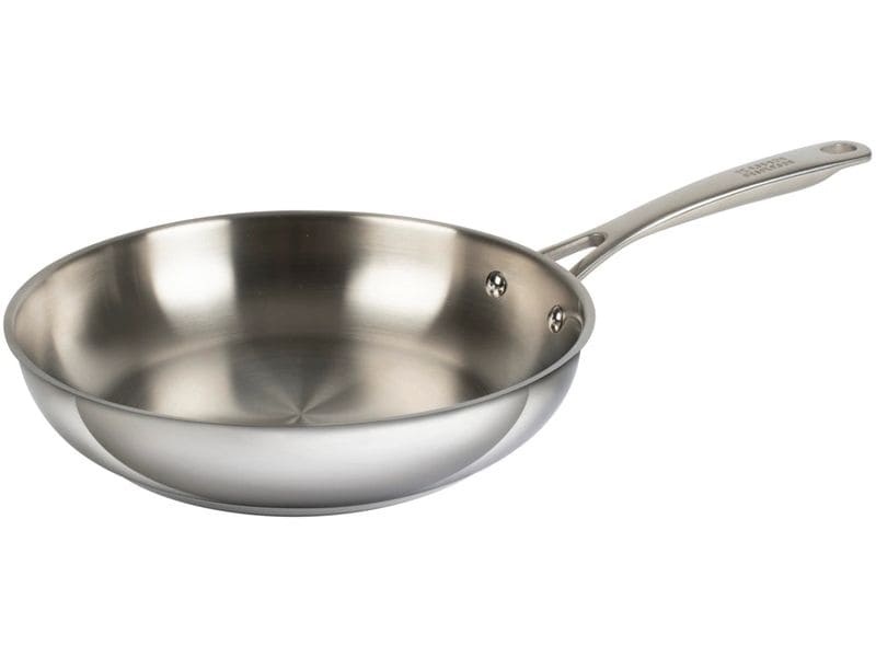 Kuhn Rikon Bratpfanne Allround Ø 32 cm Unbeschichtete Bratpfanne aus Edelstahl