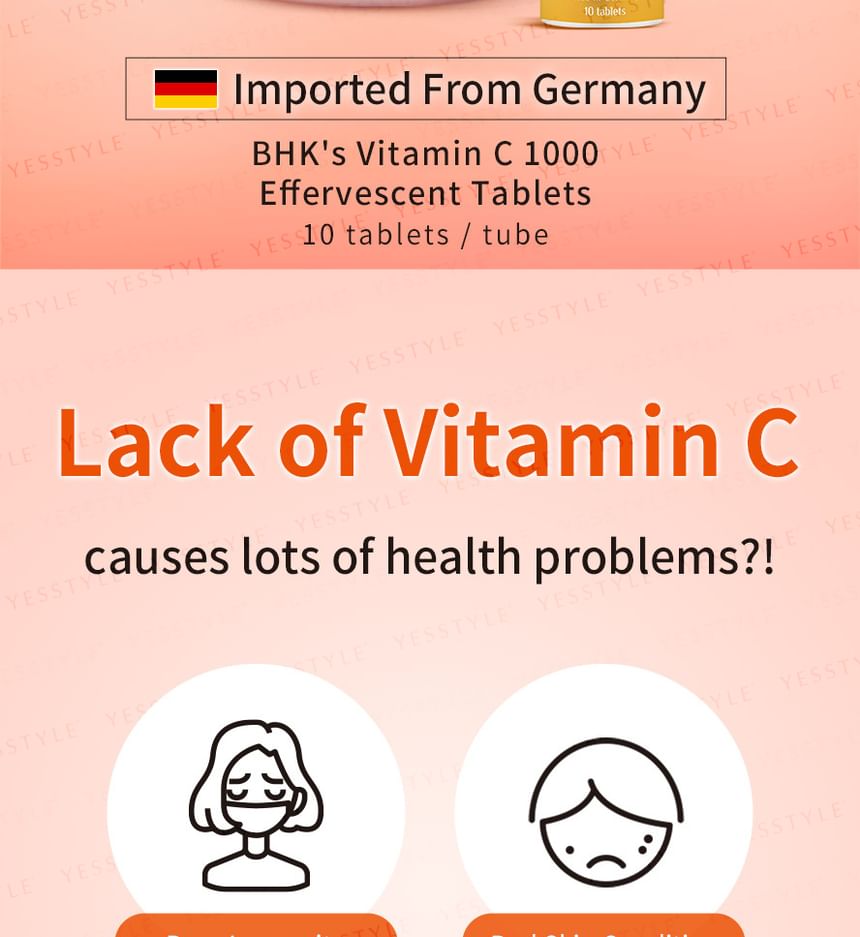 BHK's - Vitamine C 1000 bruistabletten