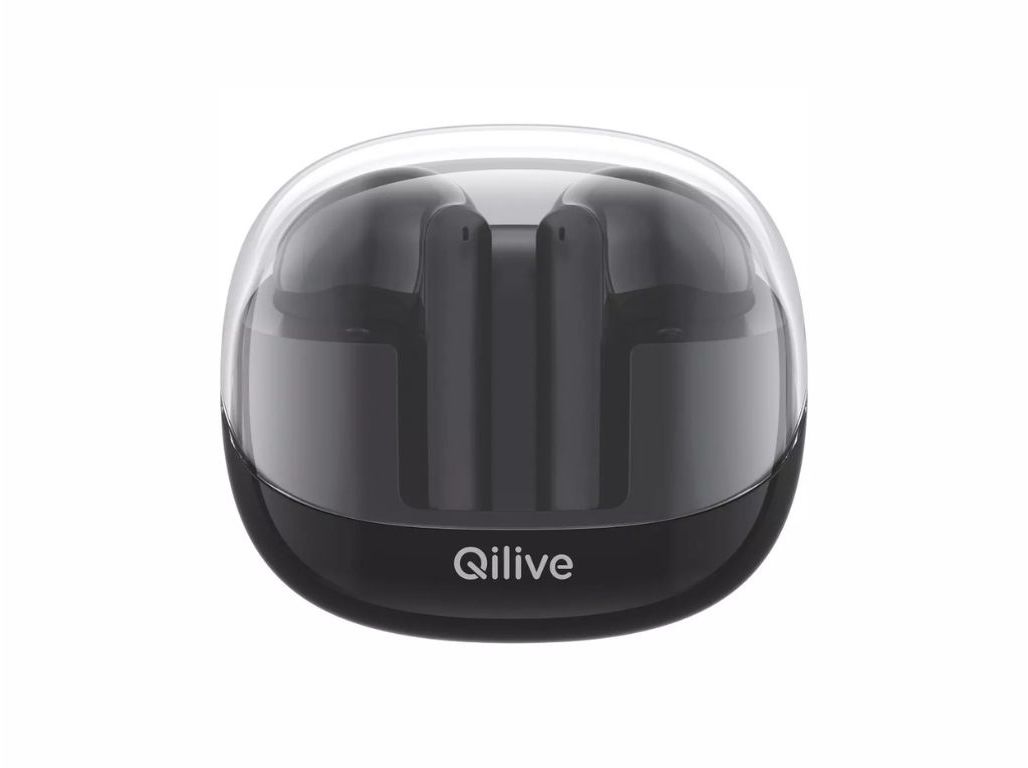 AURICULARES HALF IN EAR QILIVE 600188049 TWS PRETO Q.1049