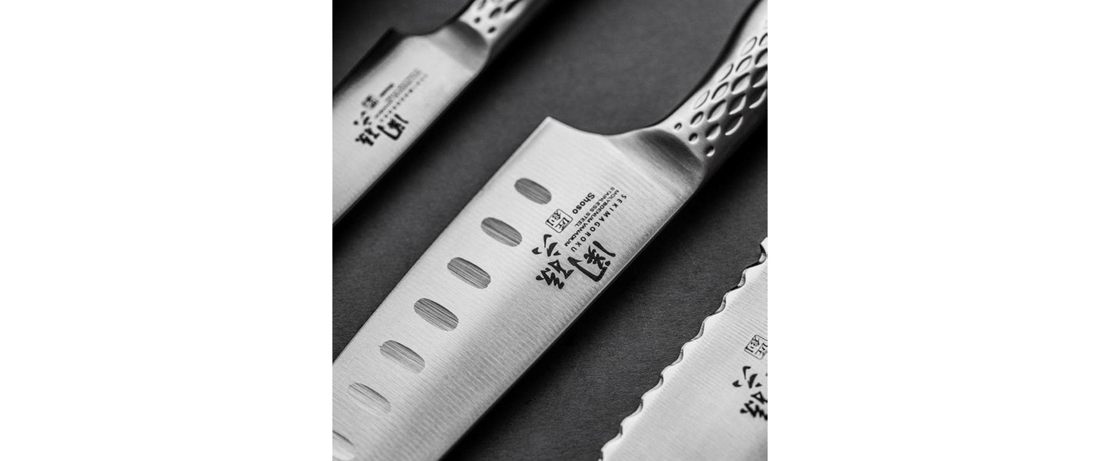 Kochmesser Seki Magoroku Shoso 14.5 cm, Silber/EdelstahlSantoku Messer